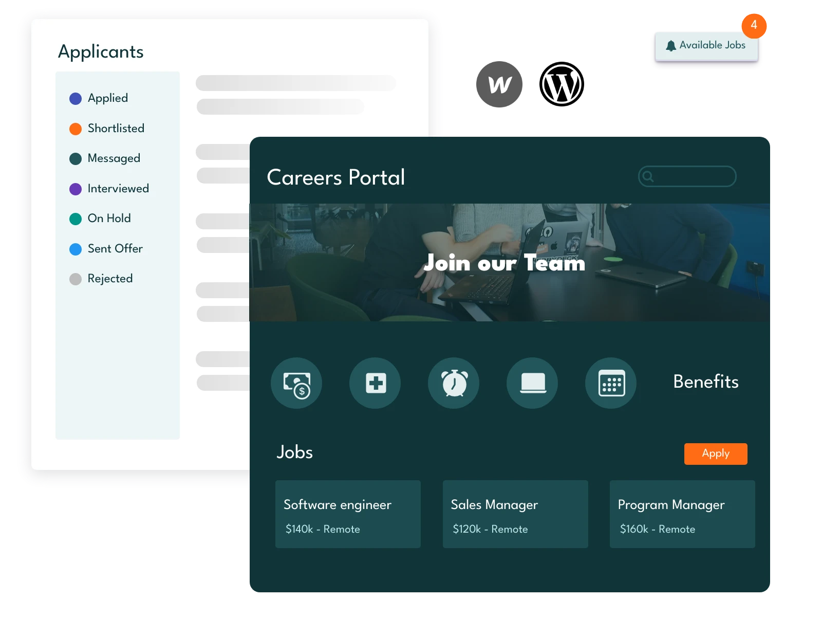 Subpage Careers page
